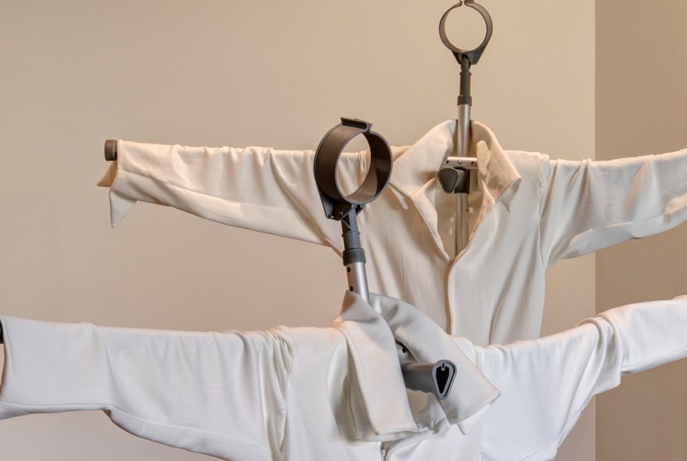 Bilde av Claire Cunningham sin installasjon
