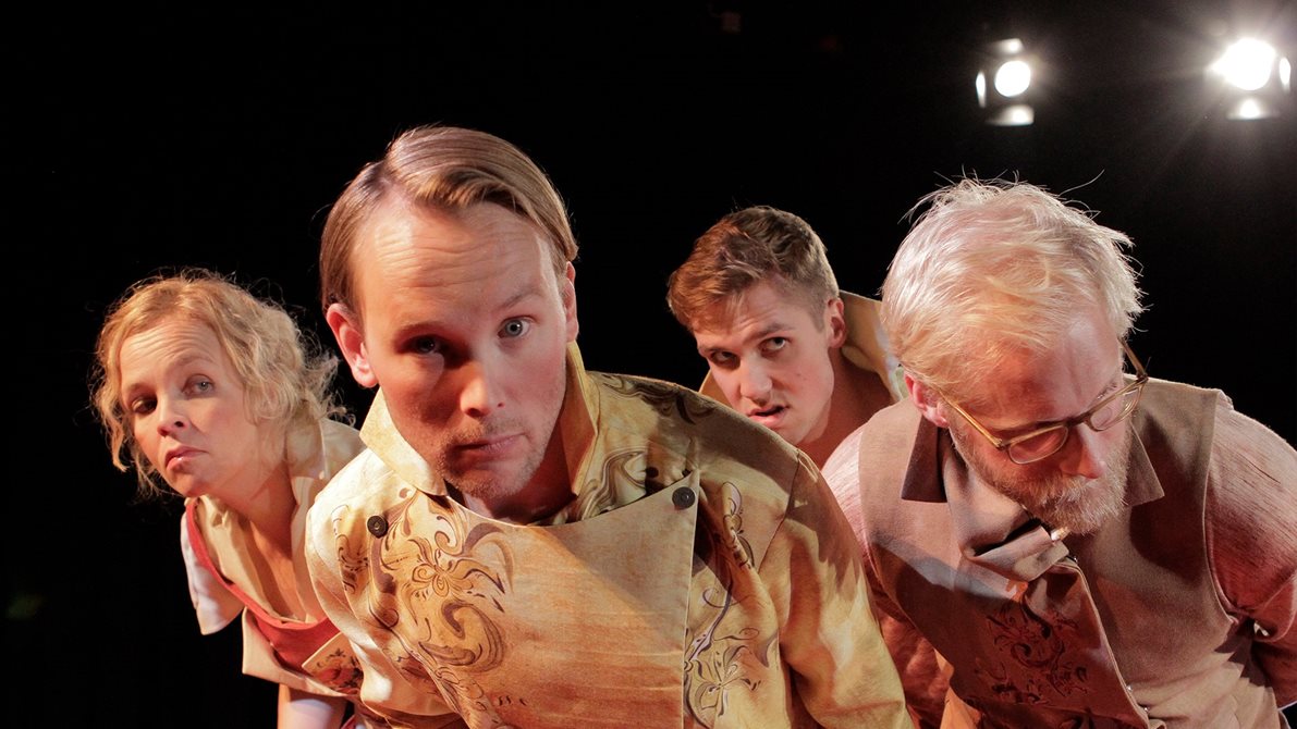 Bilde fra forestillinge Norges historie