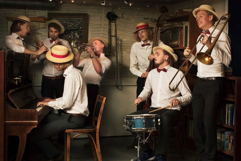 Bilde av jazzbandet Swing'it