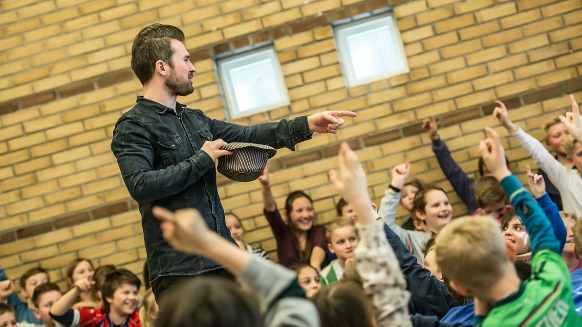 Bilde fra barnekonserten Blues for barn