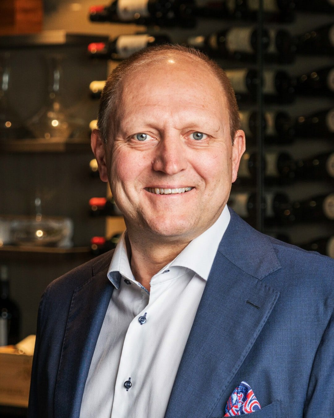 Portrett av vinekspert Christer Berens