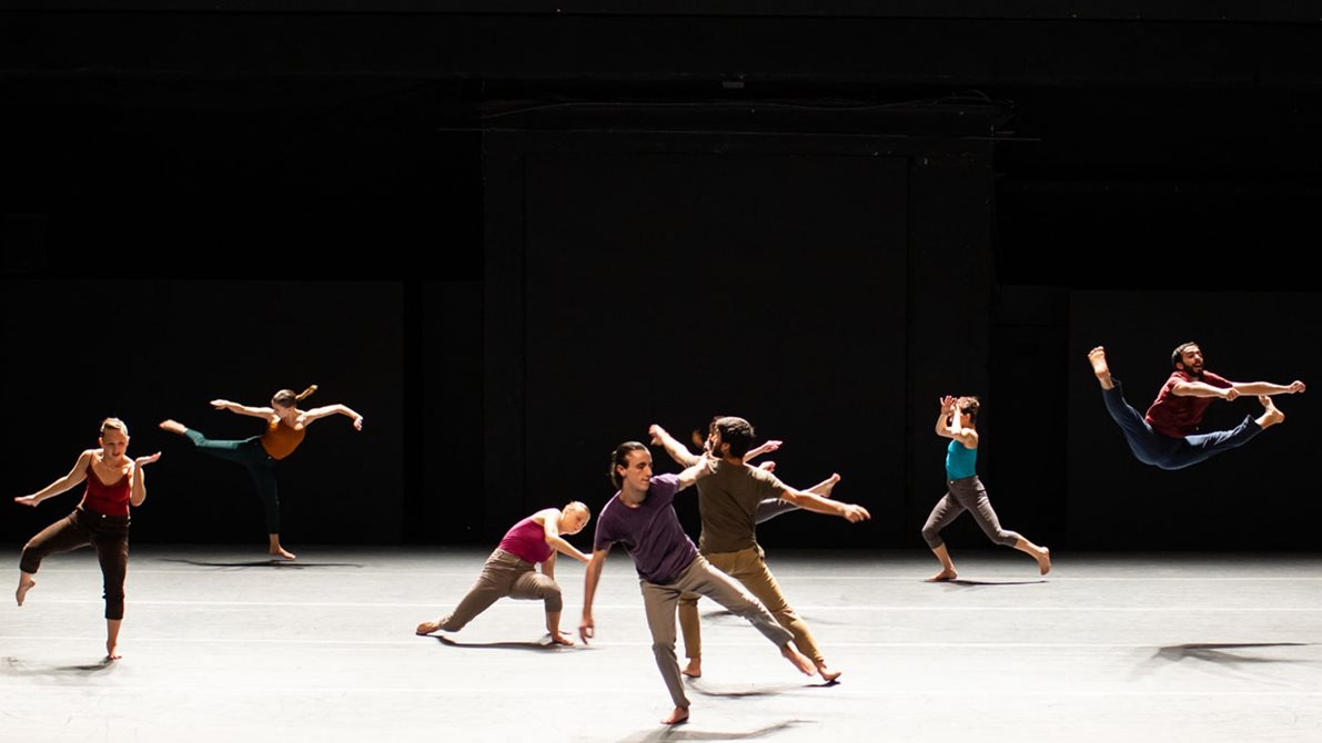 Fra danseforestillingen Three med Batsheva Ensemble