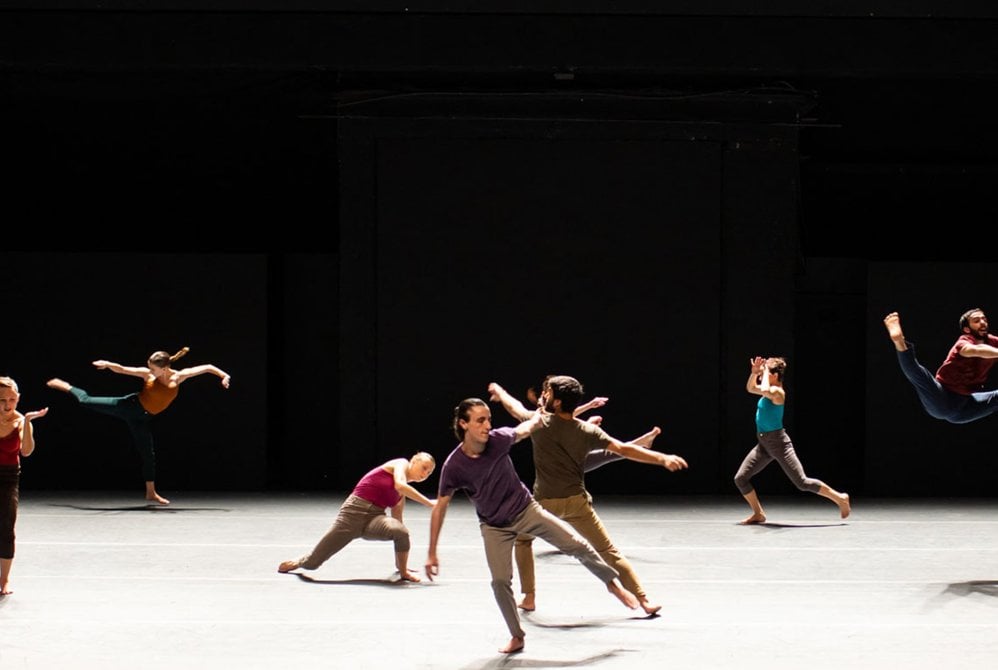 Fra danseforestillingen Three med Batsheva Ensemble